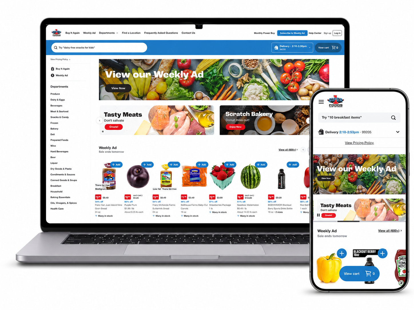 shop super 1 foods website