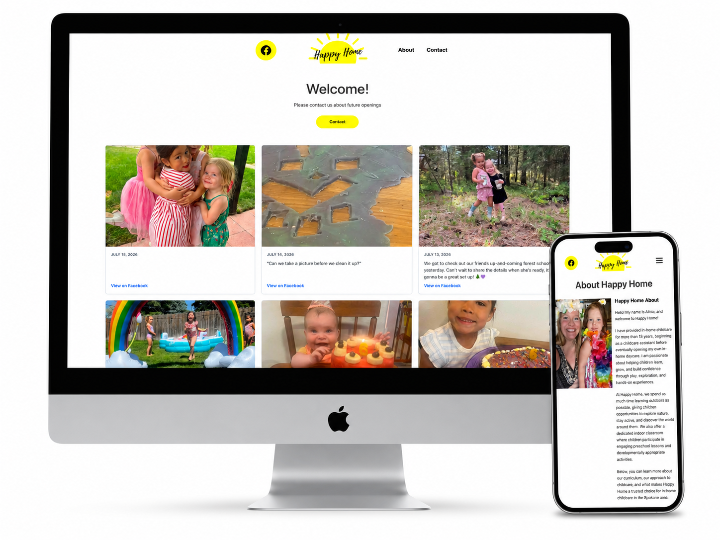 Spokane Happy Home Website development